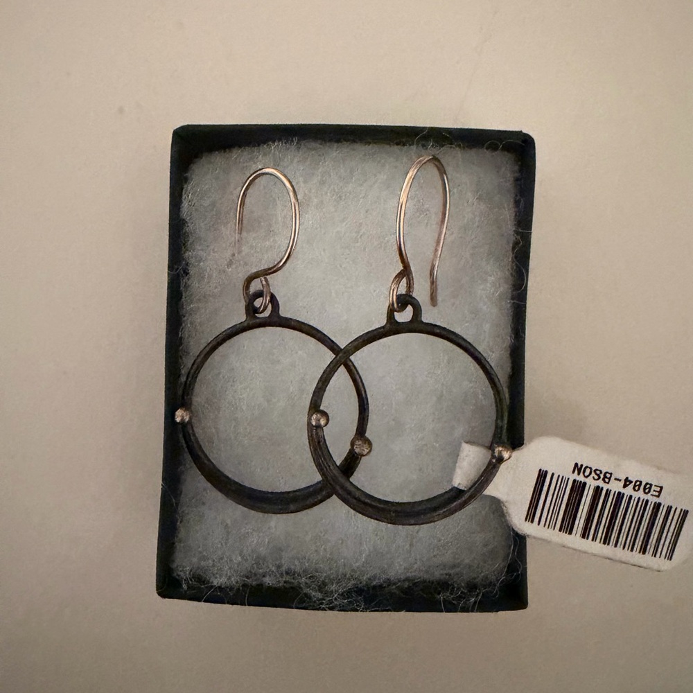 Chic Silver Hoop Earrings